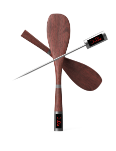 A thermometer-spatula in one concept.