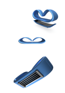 An intimate zone two-finger precision razor exploration, based on holding precision tools with less fingers.